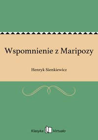 Wspomnienie z Maripozy - Henryk Sienkiewicz - ebook