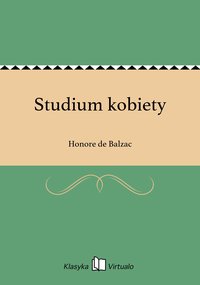 Studium kobiety - Honore de Balzac - ebook