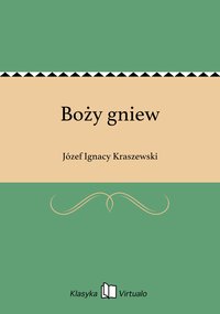 Boży gniew - Józef Ignacy Kraszewski - ebook
