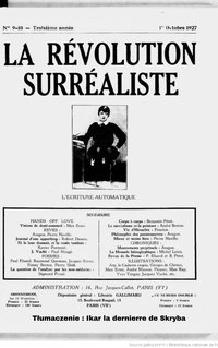 Rewolucja Surrealistyczna. Numer 9 i 10 - Surrealiści. - ebook