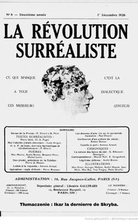 Rewolucja Surrealistyczna. Numer 8 - Surrealiści. - ebook