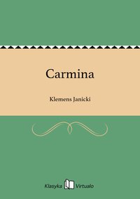 Carmina - Klemens Janicki - ebook