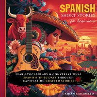 Spanish Short Stories For Beginners. How to Learn Vocabulary Words in 60 Days While Sleeping - Damián Carabello - audiobook