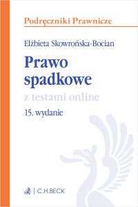 Prawo spadkowe z testami online - Elżbieta Skowrońska-Bocian - ebook