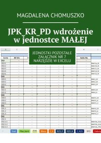 JPK_KR_PD wdrożenie w jednostce MAŁEJ - Magdalena Chomuszko - ebook