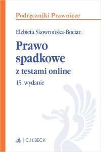 Prawo spadkowe z testami online - Elżbieta Skowrońska-Bocian - ebook