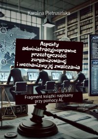 Aspekty administracyjnoprawne przestępczości zorganizowanej i mechanizmy jej zwalczania - Karolina Pietrusińska - ebook