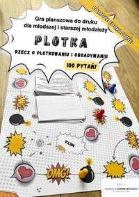 Gra planszowa "Plotka. Rzecz o plotkowaniu i obgadywaniu" dla młodzieży 10+ Pomoc edukacyjna do druku - Katarzyna Skoczylas-Płuska - ebook