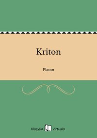 Kriton - Platon - ebook