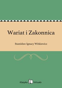 Wariat i Zakonnica - Stanisław Ignacy Witkiewicz - ebook