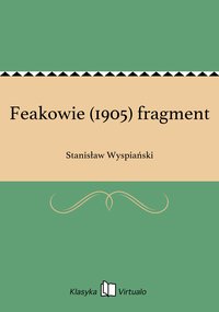 Feakowie (1905) fragment - Stanisław Wyspiański - ebook
