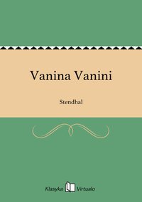 Vanina Vanini - Stendhal - ebook