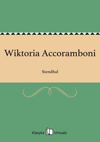 Wiktoria Accoramboni - Stendhal - ebook