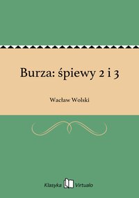 Burza: śpiewy 2 i 3 - Wacław Wolski - ebook