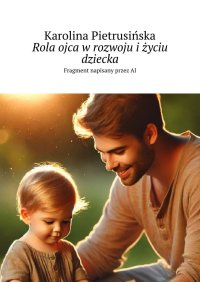 Rola ojca w rozwoju i życiu dziecka - Karolina Pietrusińska - ebook