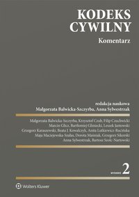 Kodeks cywilny. Komentarz - Małgorzata Balwicka-Szczyrba - ebook