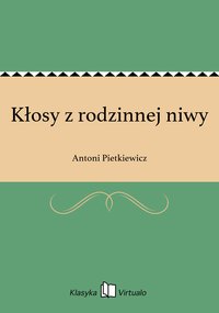 Kłosy z rodzinnej niwy - Antoni Pietkiewicz - ebook