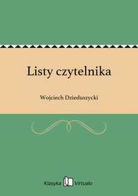 Listy czytelnika - Wojciech Dzieduszycki - ebook
