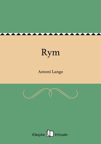 Rym - Antoni Lange - ebook