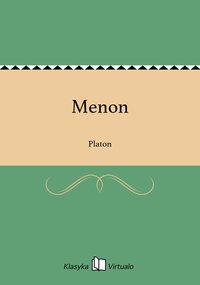 Menon - Platon - ebook