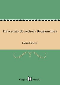 Przyczynek do podróży Bougainville'a - Denis Diderot - ebook