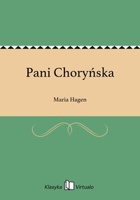 Pani Choryńska - Maria Hagen - ebook