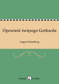 Opowieść świętego Gotharda - August Strindberg - ebook