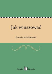 Jak winszować - Franciszek Mirandola - ebook
