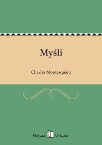 Myśli - Charles Montesquieu - ebook