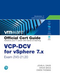 VCP-DCV for vSphere 7.x (Exam 2V0-21.20) Official Cert Guide [DRM] - Owen Thomas - ebook