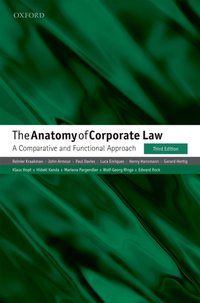 Anatomy of Corporate Law [DRM] - Opracowanie zbiorowe - ebook
