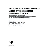 Modes of Perceiving and Processing Information [DRM] - E. Saltzman - ebook
