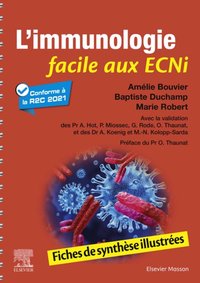 L'immunologie facile aux ECNi [DRM] - Amelie Bouvier - ebook