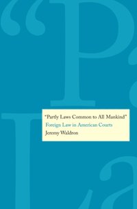 "Partly Laws Common to All Mankind" [DRM] - Waldron Jeremy Waldron - ebook