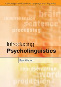 Introducing Psycholinguistics [DRM] - Paul Warren - ebook