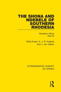 Shona and Ndebele of Southern Rhodesia [DRM] - Hilda Kuper - ebook