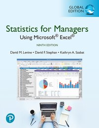 Statistics for Managers Using Microsoft Excel, Global Edition [DRM] - David M. Levine - ebook