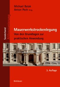 Mauerwerkstrockenlegung [DRM] - Michael Balak - ebook