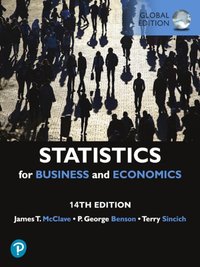 Statistics for Business & Economics, Global Edition [DRM] - Terry T Sincich - ebook