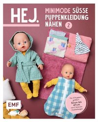 Hej. Minimode – Süße Puppenkleidung nähen 2 [DRM] - Svenja Morbach - ebook