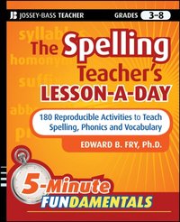 Spelling Teacher's Lesson-a-Day [DRM] - Edward B. Fry - ebook