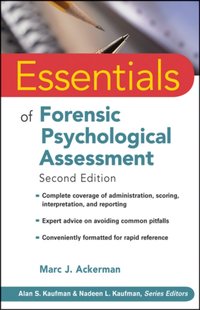 Essentials of Forensic Psychological Assessment [DRM] - Marc J. Ackerman - ebook