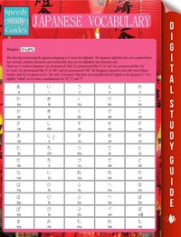 Japanese Vocabulary (Speedy Study Guides) - Opracowanie zbiorowe - ebook
