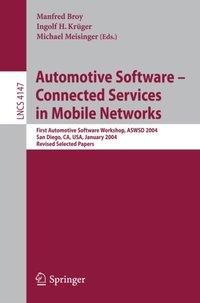 Automotive Software-Connected Services in Mobile Networks [DRM] - Michael Meisinger - ebook
