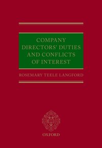Company Directors' Duties and Conflicts of Interest [DRM] - Rosemary Teele Langford - ebook