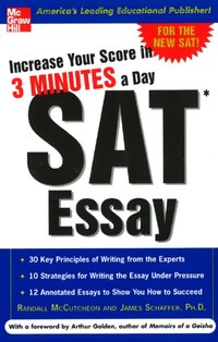 Increase Your Score in 3 Minutes a Day: SAT Essay [DRM] - James Schaffer - ebook