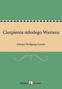 Cierpienia młodego Wertera - Johann Wolfgang Goethe - ebook