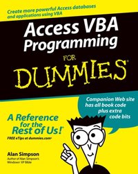 Access VBA Programming For Dummies [DRM] - Alan Simpson - ebook