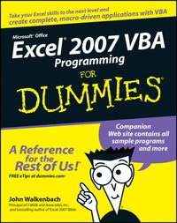 Excel 2007 VBA Programming For Dummies [DRM] - John Walkenbach - ebook