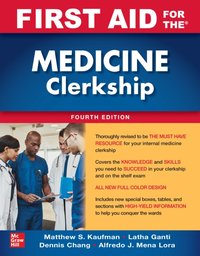 First Aid for the Medicine Clerkship, Fourth Edition [DRM] - Matthew S. Kaufman - ebook
